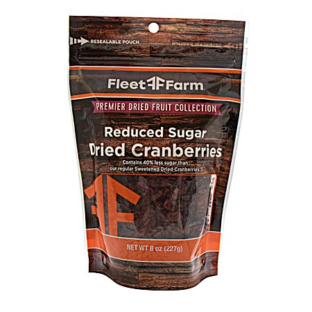 Reduced Sugar Dried Cranberries