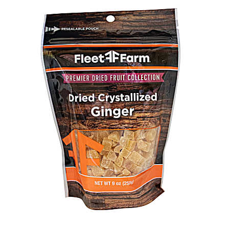 9 oz Premier Dried Crystallized Ginger