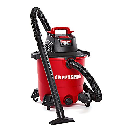 9 gal General Purpose Wet/Dry Portable Shop Vacuum w/ Attachments