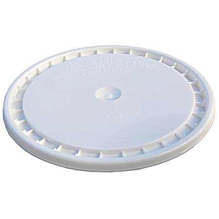 5 & 6 Gallon White Pail Lid