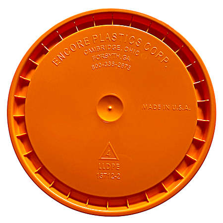 5 gal Orange Pail Lid