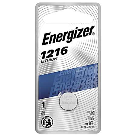 1216 Lithium Coin Battery - 1 Pk