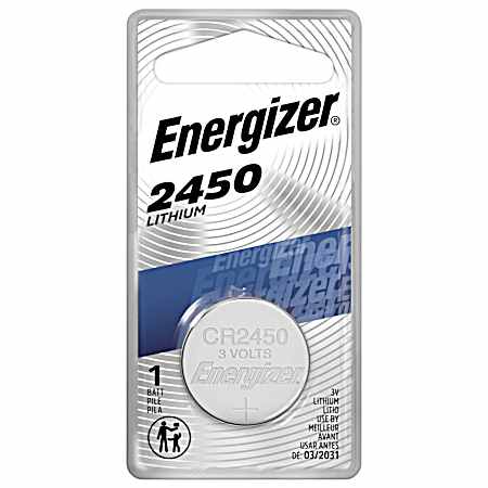 2450 Lithium Coin Battery - 1 Pk