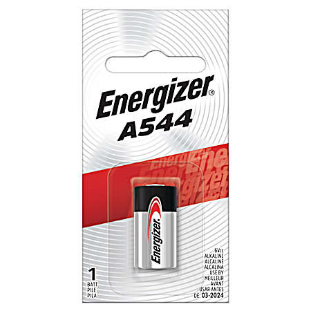 A544 6V Miniature Alkaline Small Battery - 1 Pk