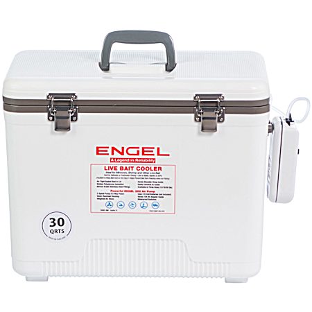 30 Qt. Live Bait Dry Box/Cooler