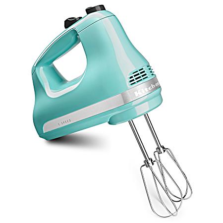 Ultra Power 5-Speed Aqua Sky Hand Mixer