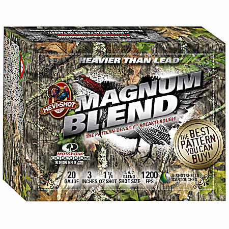 12 Gauge Magnum Blend Turkey 3-1/2'' Blended Shot Shotshells - 5 Rounds