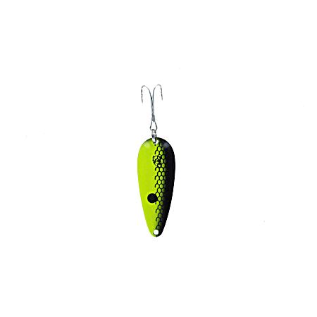 Chartreuse Black Original Dardevle Spoon