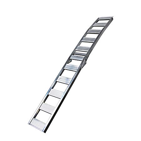 Folding Arched Aluminum Ramp