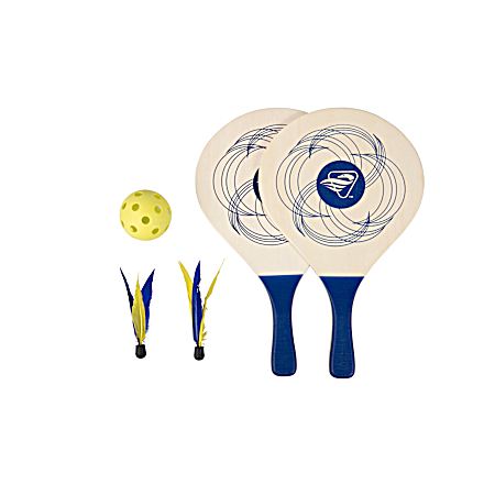 2 Player Paddle Badminton/Pickleball Set
