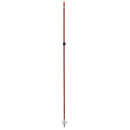 Piranha Long Barb XT Red Fiberglass Bowfishing Arrow