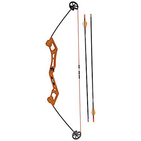 Youth Flo Orange Valiant Right Hand Bow Set