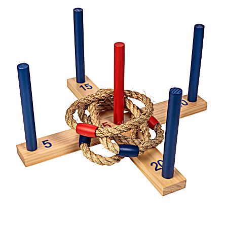 Wooden Ring Toss Game
