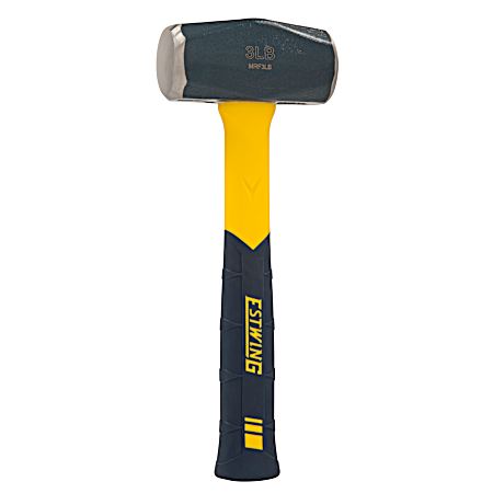 Sure Strike 3 lb Drilling Hammer w/ Fiberglass Handle