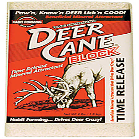 Deer Cane 4 lb Deer Mineral Block