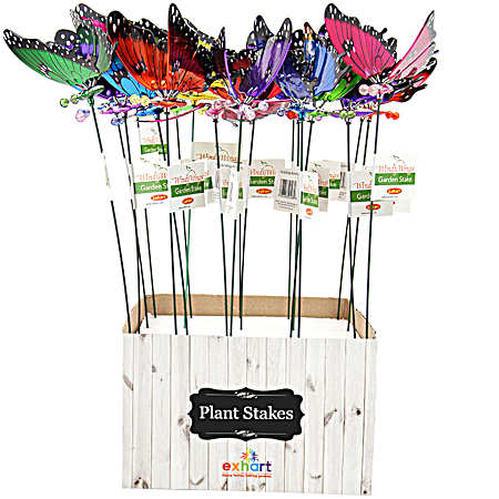 16 in Butterfly Garden Stake - Assorted