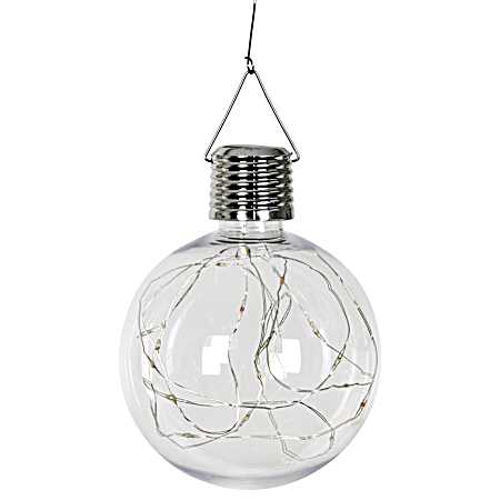 Solar Hanging Ball w/ Color Lights