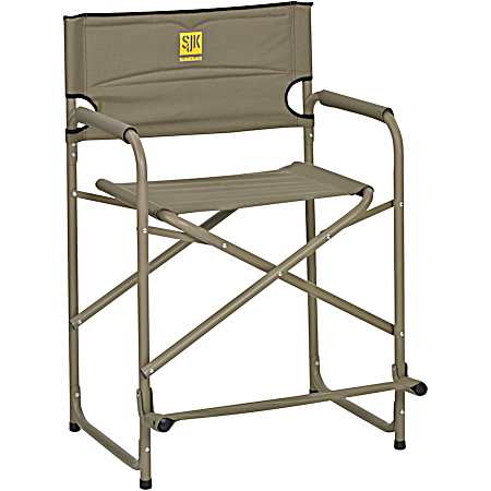 Big Tall Tan Steel Chair