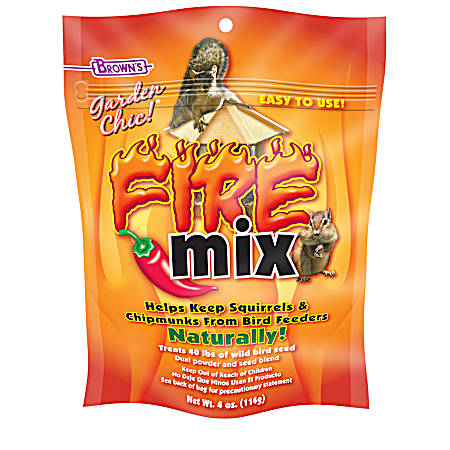4 oz Fire Mix Treatment for Wild Bird Seed