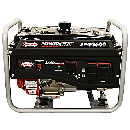 3,600 Watt Portable Generator