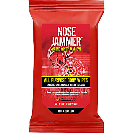 All-Purpose Body Wipes - 20 Ct