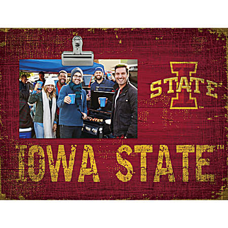 Iowa State Cyclones Clip Photo Frame