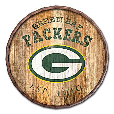 Green Bay Packers Established Date Distressed Vintage Sign