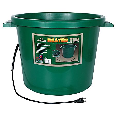 16 Gal. Heated Tub
