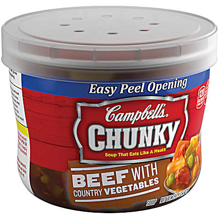 15.25 oz Beef w/ Country Vegetables Soup
