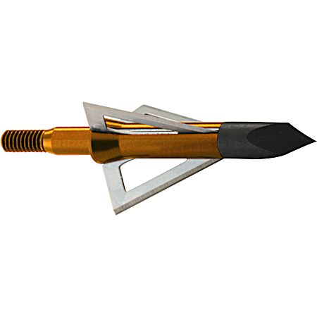 MX3 100 Grain 3-Blade Screw-In Broadheads - 3 Pk