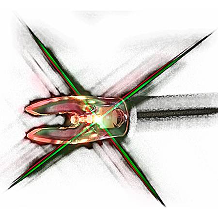 Red & Green Universal Fit Strobing Lighted Nock - 3Pk