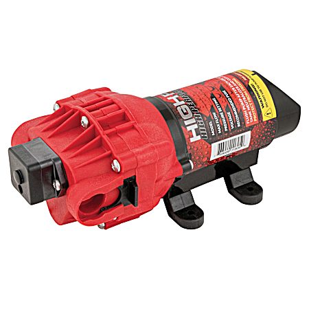12V 2.4 GPM Black High-Flo Sprayer Pump