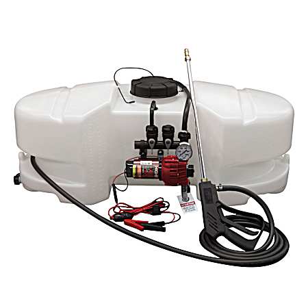 30 gal White Deluxe Manifold Spot Sprayer