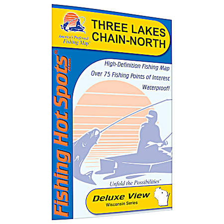 Three Lakes Chain - North Map
