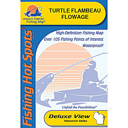 Turtle-Flambeau Flowage Map