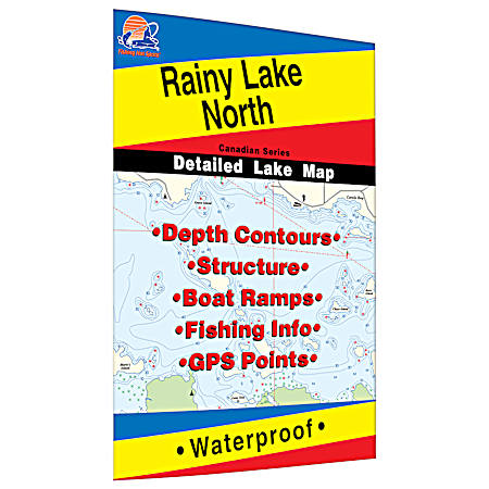 Rainy Lake North Ontario Map