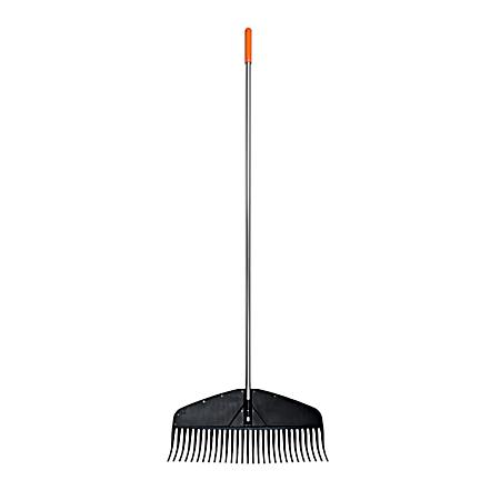 67 in Black/Orange Leaf Rake