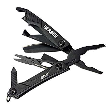 Dime Black Mini Micro-Tool