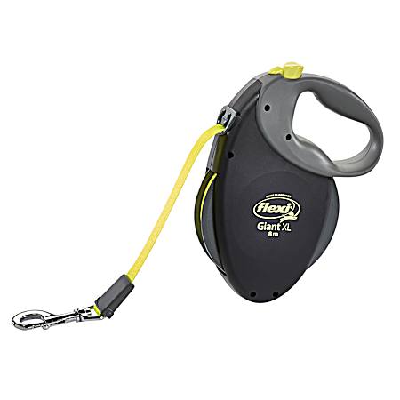 Giant Black Extra Large, No Weight Limit, 26 ft Retractable Leash