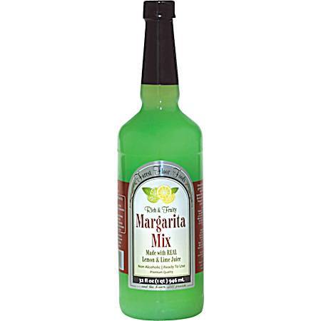 Rich & Fruit 32 oz Lemon & Lime Non-Alcoholic Margarita Mix