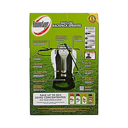 2-In-1 4 Gal Backpack-Style Sprayer
