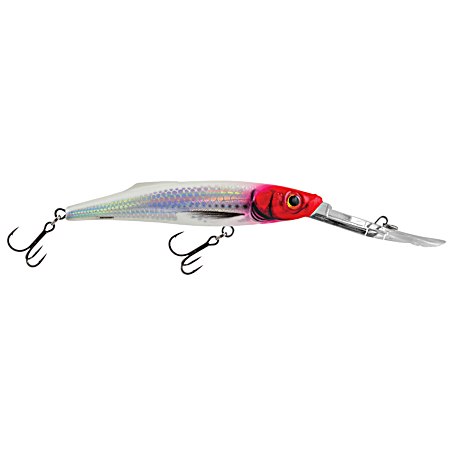 Holographic Red Head Freediver Super Deep Runner Crankbait