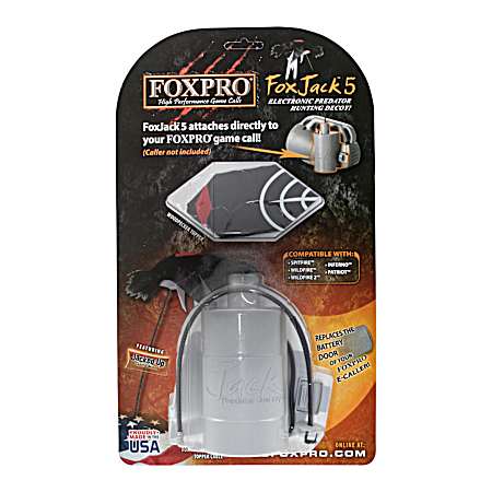 FoxJack 5 Electronic Predator Decoy for Patriot & Inferno