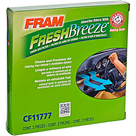 Fresh Breeze Cabin Air Filter - CF11777