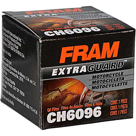 Extra Guard Motorcycle Oil Filter - CH6096