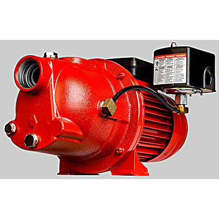 1/2 HP 115/230V Cast Iron Shallow Well Jet Pump