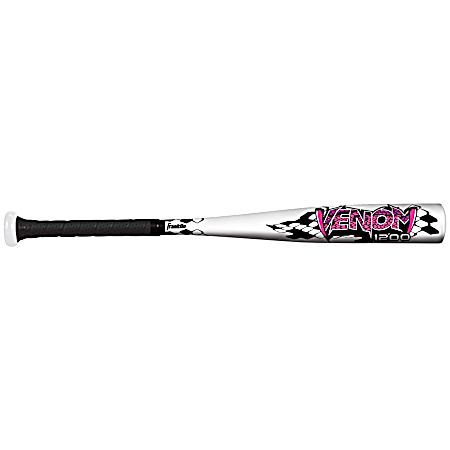 Venom 1000 25 in Pink & Black Teeball Bat