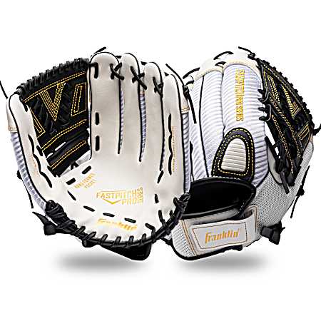 12 In Fastpitch Pro Glove - White