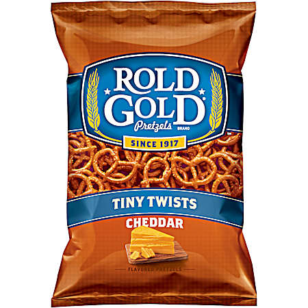 10 oz Cheddar Cheese Tiny Twists Pretzels