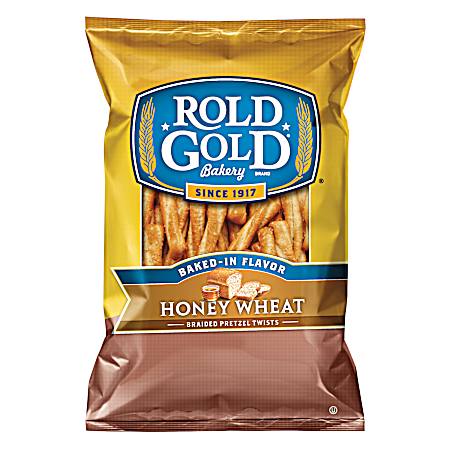 Honey Wheat Braided Pretzel Twists - 10 Oz.
